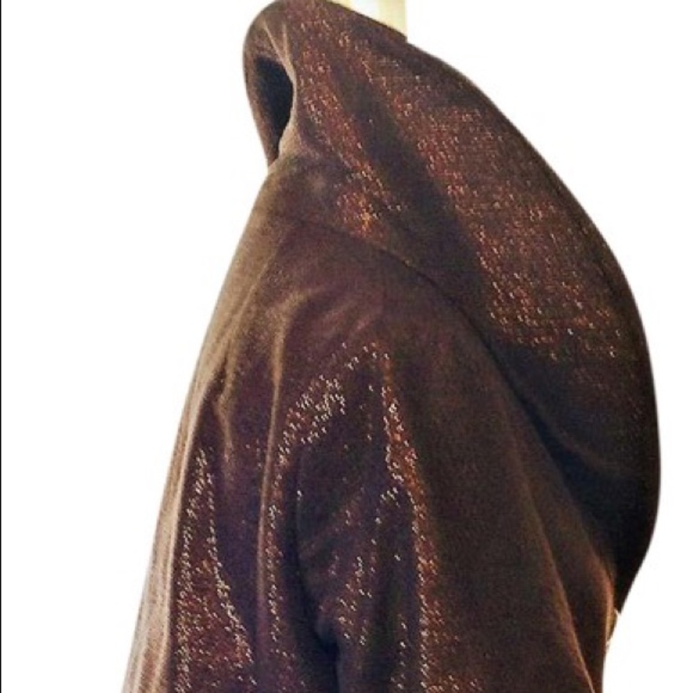 Marc Jacobs Bronze Metallic Evening Jacket Blazer